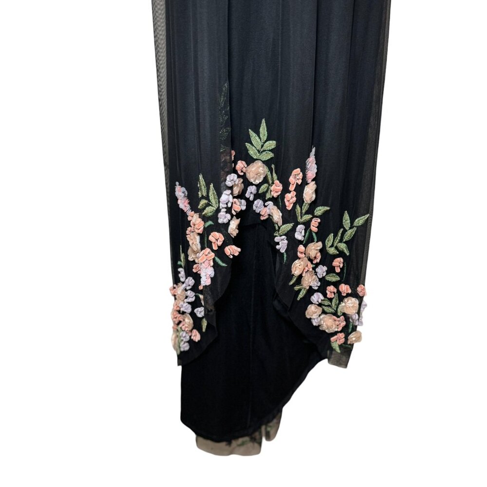 Mac Duggal 9236 One Shoulder Trapeze Embellished High Low Gown Size 10 MSRP $698 - Picture 6 of 13